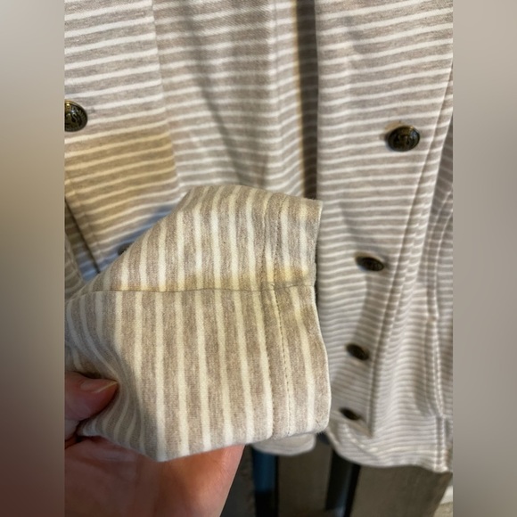 Tommy Hilfiger grey and white blazer - Picture 4 of 8